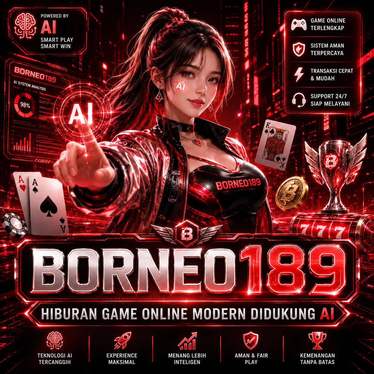 BORNEO189 | Hiburan Game Online Modern Didukung AI by Hey siriusly